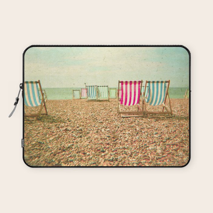 Deckchairs Laptop Sleeve Gallery Image 1