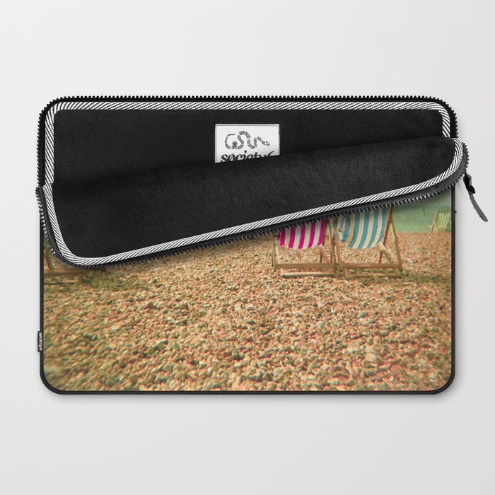 Deckchairs Laptop Sleeve Gallery Image 2