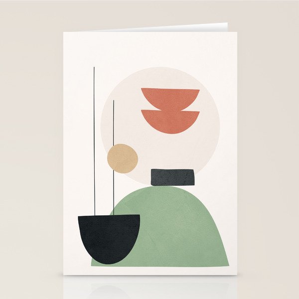 Minimal Shapes No.60 Stationery Card Gallery Image 2