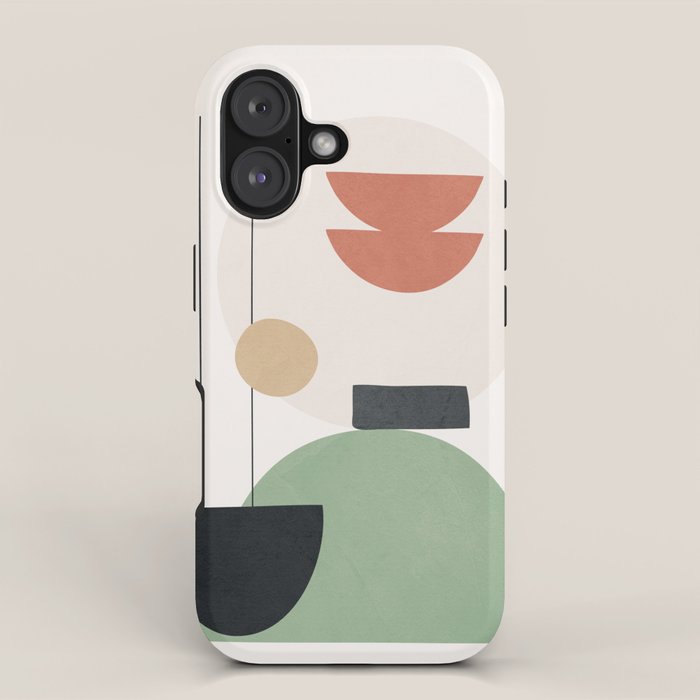 Minimal Shapes No.60 iPhone Case Gallery Image 1