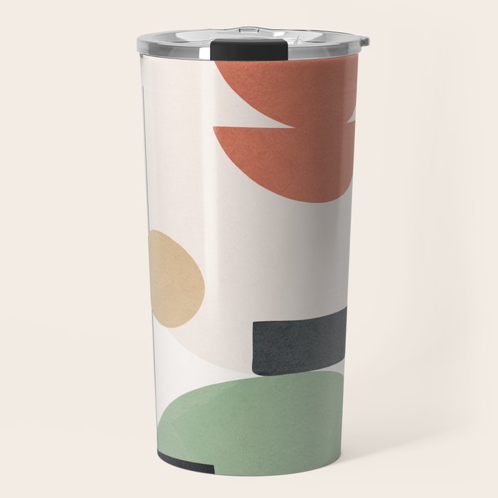 Minimal Shapes No.60 Travel Mug Gallery Image 1