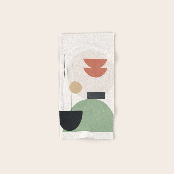 Minimal Shapes No.60 Bath Towel Gallery Image 1