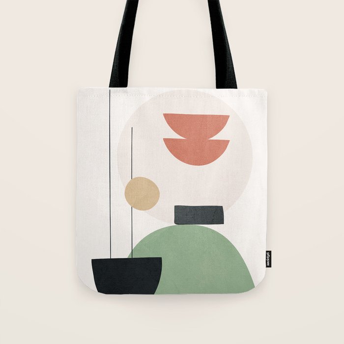 Minimal Shapes No.60 Tote Bag Gallery Image 1