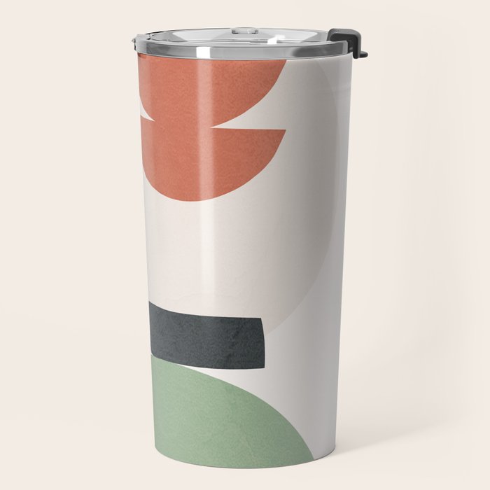 Minimal Shapes No.60 Travel Mug Gallery Image 2