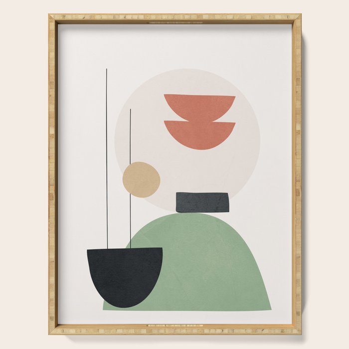 Minimal Shapes No.60 Serving Tray Gallery Image 1