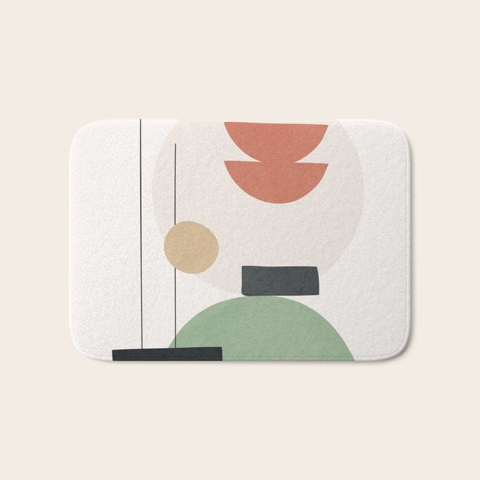 Minimal Shapes No.60 Bath Mat Gallery Image 1