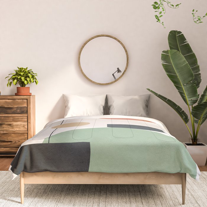 Minimal Shapes No.60 Comforter Gallery Image 3
