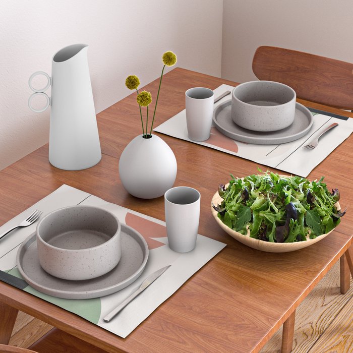 Minimal Shapes No.60 Placemat Gallery Image 2