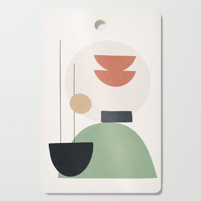 Minimal Shapes No.60 Cutting Board Gallery Image 1