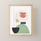 Minimal Shapes No.60 Mini Art Print Gallery Image 1