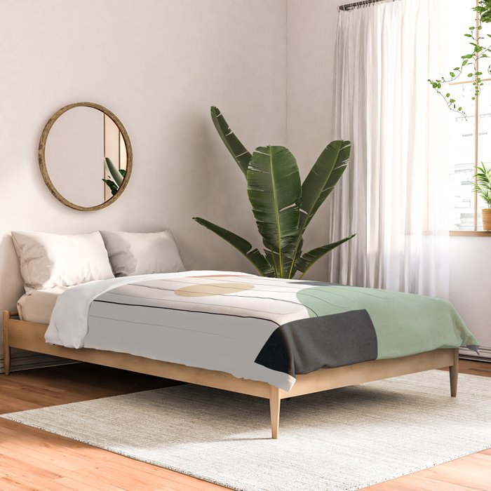 Minimal Shapes No.60 Comforter Gallery Image 2