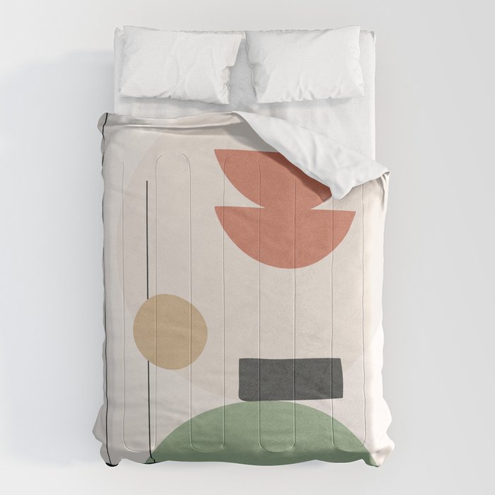 Minimal Shapes No.60 Comforter Gallery Image 1