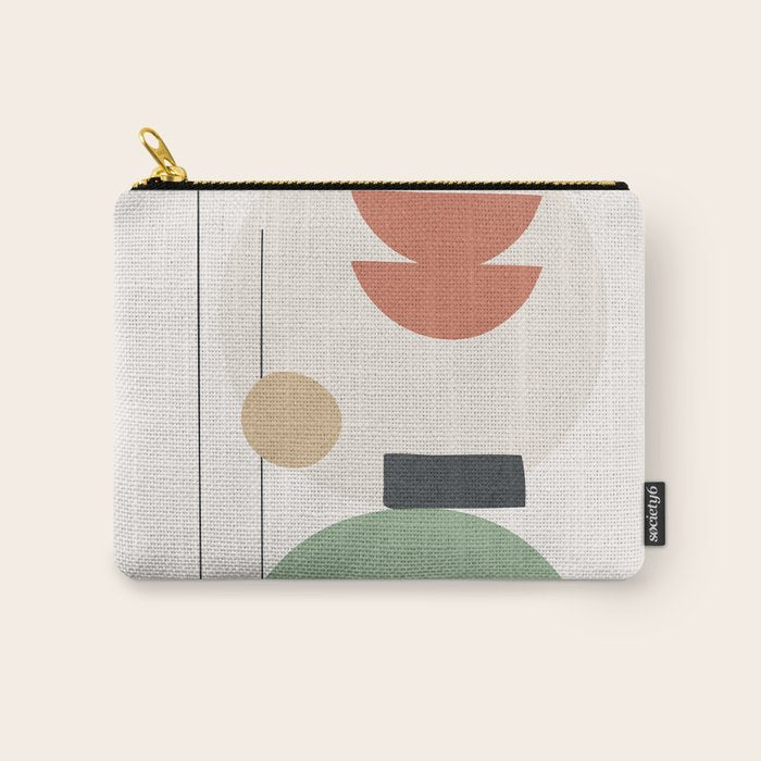 Minimal Shapes No.60 Carry All Pouch Gallery Image 1