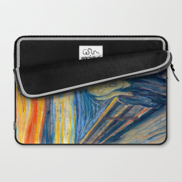 Edvard Munch The Scream Laptop Sleeve Gallery Image 2