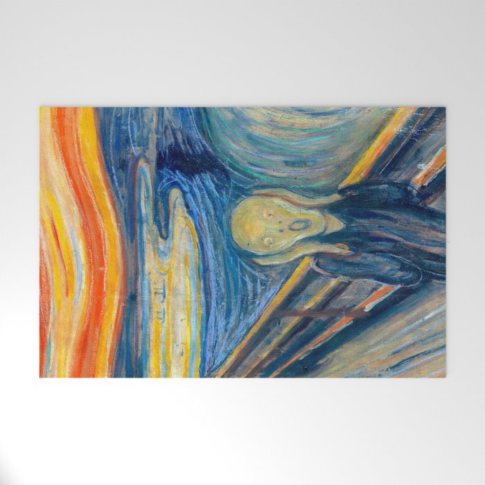 Edvard Munch The Scream Welcome Mat Gallery Image 1