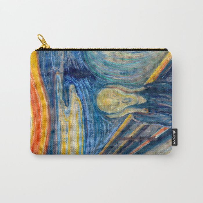 Edvard Munch The Scream Carry All Pouch Gallery Image 1