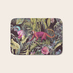 Fantasy in the nocturnal tropical jungle Bath Mat Gallery Image 1
