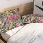 Fantasy in the nocturnal tropical jungle Pillow Sham Gallery Image 2
