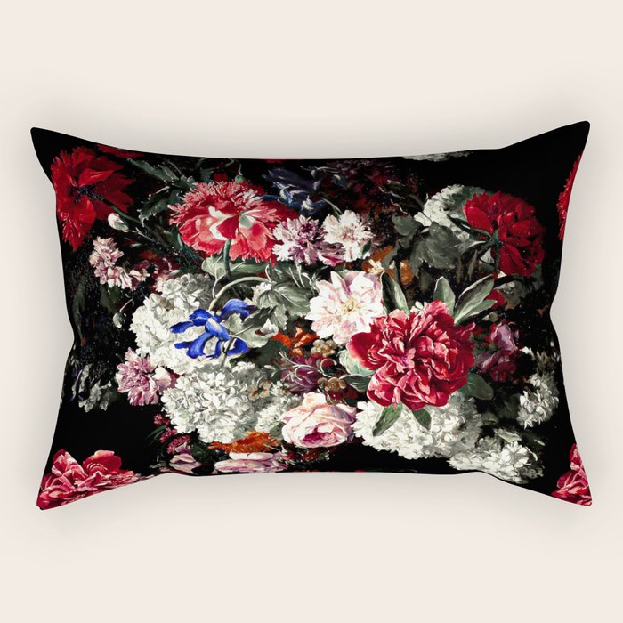 Midnight Garden XVI Rectangular Pillow Gallery Image 2