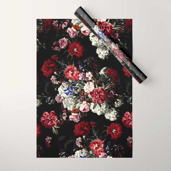Midnight Garden XVI Wrapping Paper Gallery Image 1