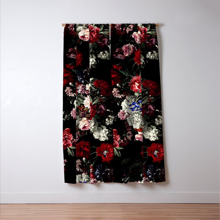 Midnight Garden XVI Window Curtain Gallery Image 3