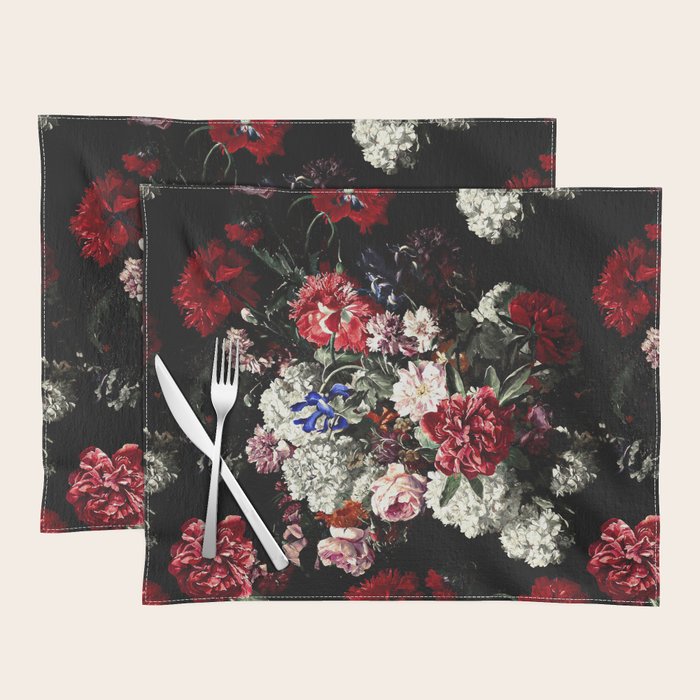 Midnight Garden XVI Placemat Gallery Image 1