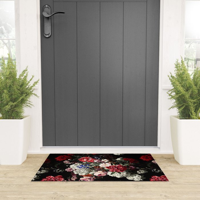 Midnight Garden XVI Welcome Mat Gallery Image 3