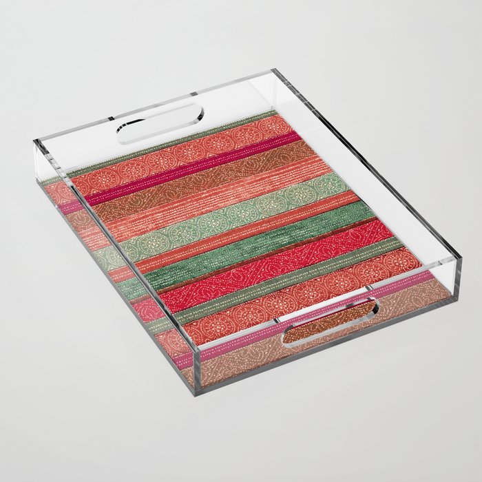 Traditional Carpet Acrylic Tray Gallery Image 1