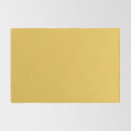 Mustard Yellow Solid Rug Gallery Image 2