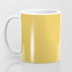 Mustard Yellow Solid Coffee Mug Gallery Image 3