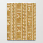 mustard mud cloth - arrow cross Notebook Gallery Image 4