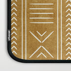 mustard mud cloth - arrow cross Laptop Sleeve Gallery Image 3