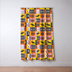 Halloween Block Party Window Curtain Gallery Image 3