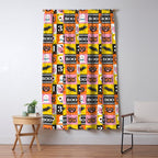 Halloween Block Party Window Curtain Gallery Image 5