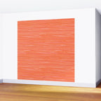 Minimal Doodle Dots in Chili Red Wall Mural Gallery Image 2