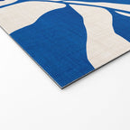 Indigo Forest - Minimal Botanical  Welcome Mat Gallery Image 2