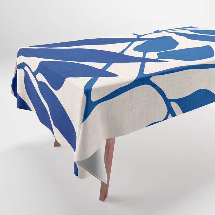 Indigo Forest - Minimal Botanical  Tablecloth Gallery Image 1