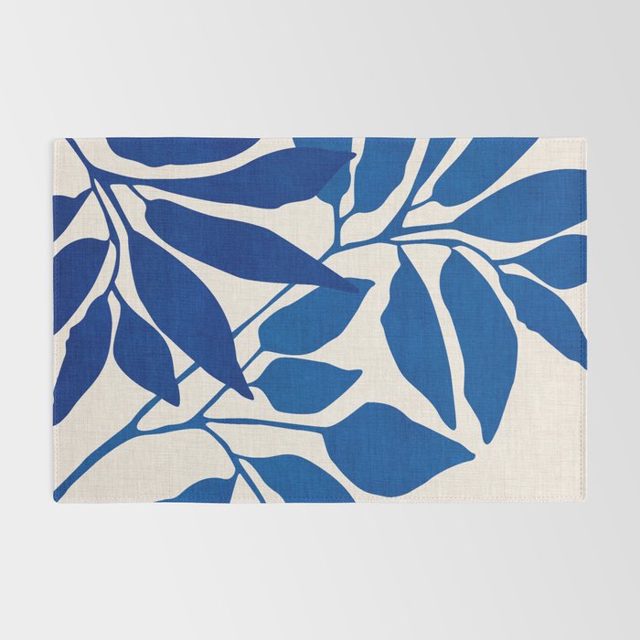 Indigo Forest - Minimal Botanical  Rug Gallery Image 2