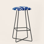 Indigo Forest - Minimal Botanical  Stool Gallery Image 1
