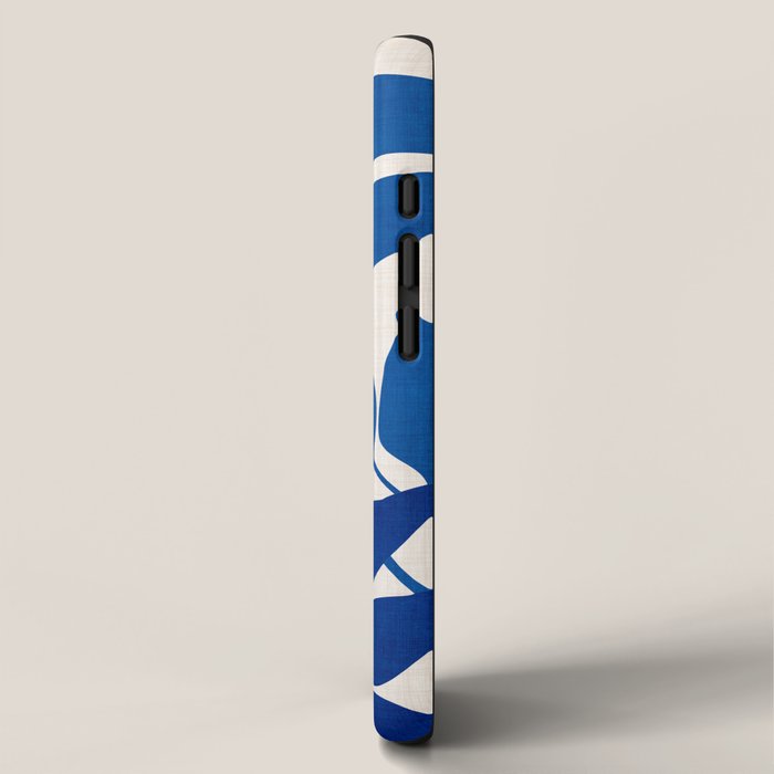 Indigo Forest - Minimal Botanical  iPhone Case Gallery Image 2