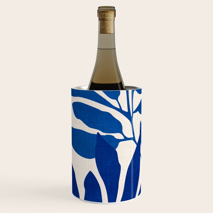 Indigo Forest - Minimal Botanical  Wine Chiller Gallery Image 2