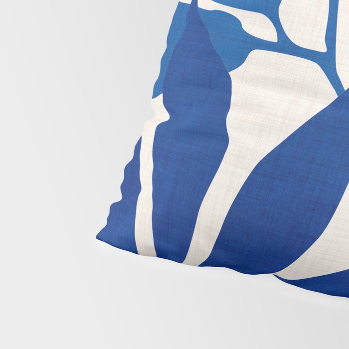 Indigo Forest - Minimal Botanical  Pillow Sham Gallery Image 4