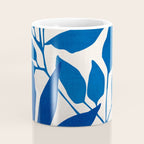 Indigo Forest - Minimal Botanical  Coffee Mug Gallery Image 4