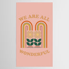 We Are All Wonderful 2 Tablecloth Gallery Image 2