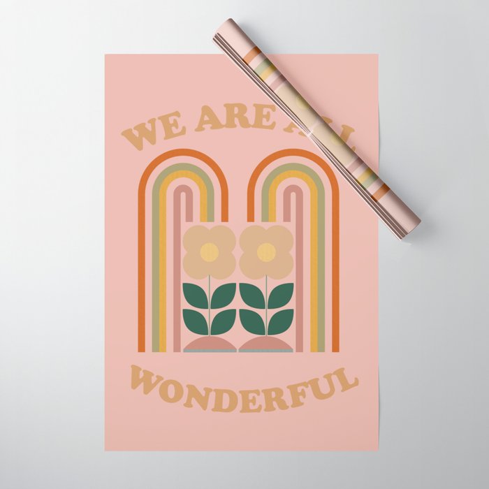We Are All Wonderful 2 Wrapping Paper Gallery Image 1
