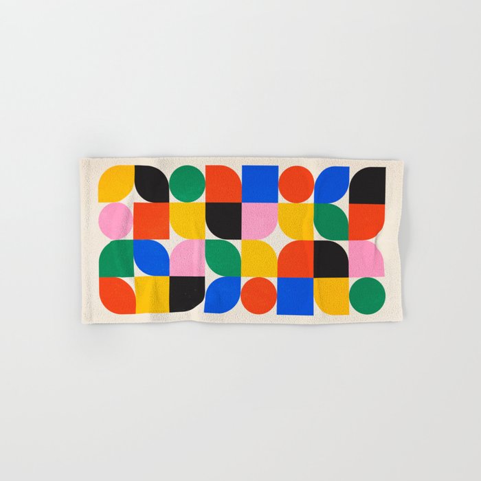 BAUHAUS 06: Exhibition 1923 | Mid Century Series  Bath Towel Gallery Image 1