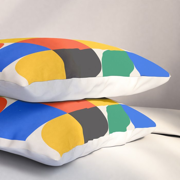 BAUHAUS 06: Exhibition 1923 | Mid Century Series  Pillow Sham Gallery Image 3