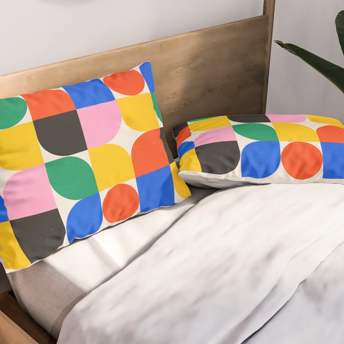 BAUHAUS 06: Exhibition 1923 | Mid Century Series  Pillow Sham Gallery Image 2