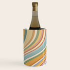 Wavy Stripes VI - Vintage Pastel Wine Chiller Gallery Image 1