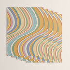 Wavy Stripes VI - Vintage Pastel Wrapping Paper Gallery Image 3